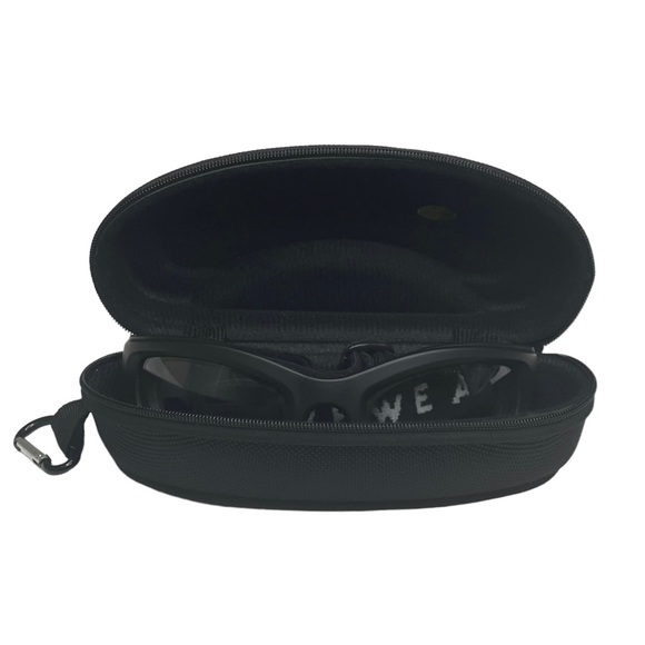 new Epoch Eyewear ☀︎︎ Foam Backed Goggles ☀︎︎ Black Clear Lens ☀︎︎Logo Zip Case - Picture 9 of 17